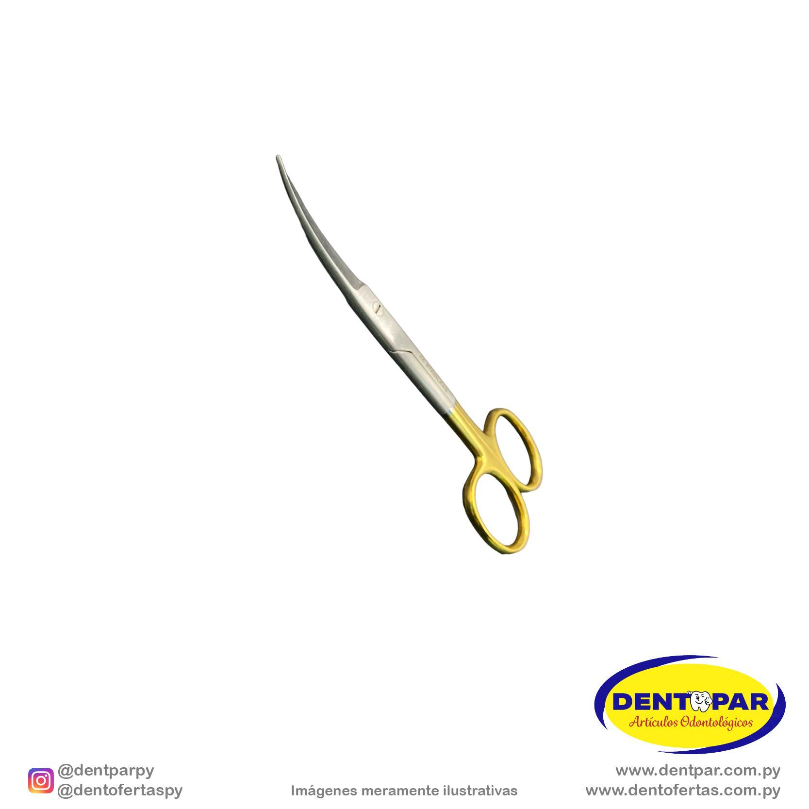 Imagen del producto Tijera p/ Cirugía CURVA 14cm c/ Vidia