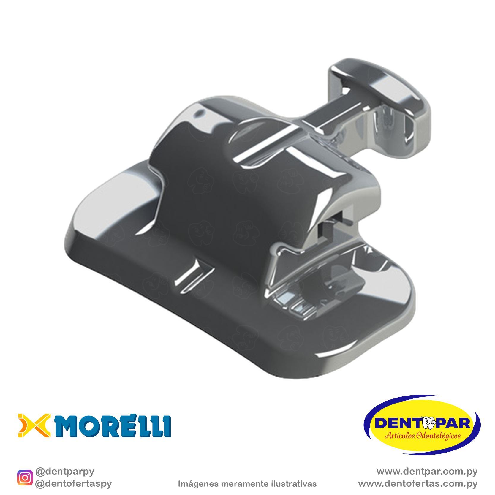 Imagen del producto Tubo Edgewise 018 simple P/ Pegar gancho