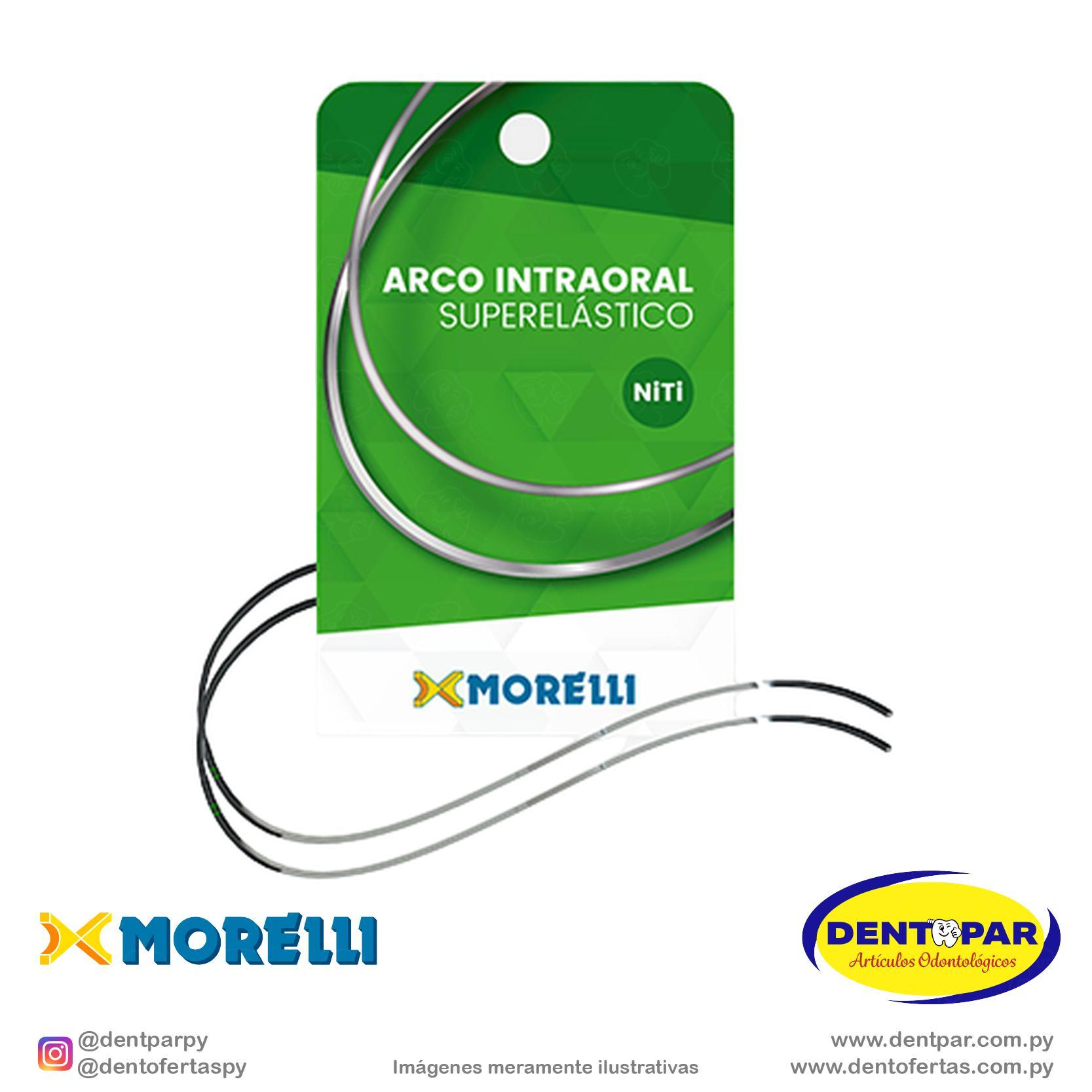 Imagen del producto Arco PF niti 016 Inf C/10 curva reversa