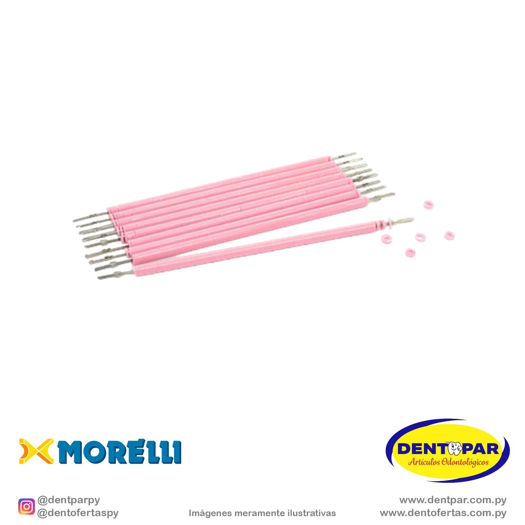 Imagen del producto Elastic baston .120 C/1000 rosa bebe