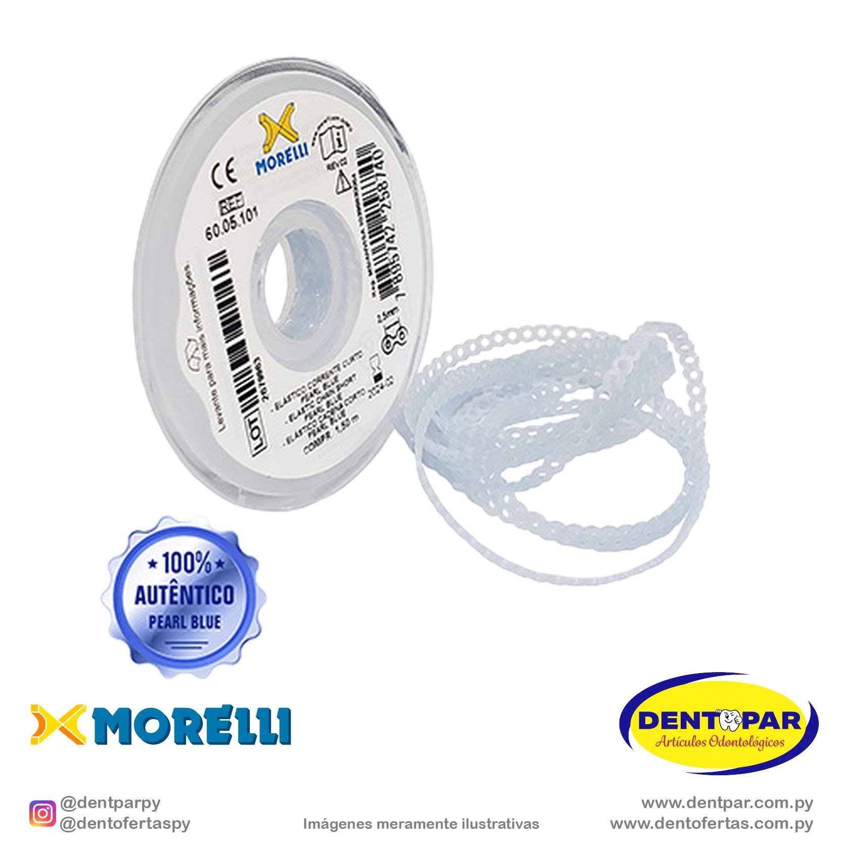 Imagen del producto Elastic cadena corto Pearl blue 1.5m