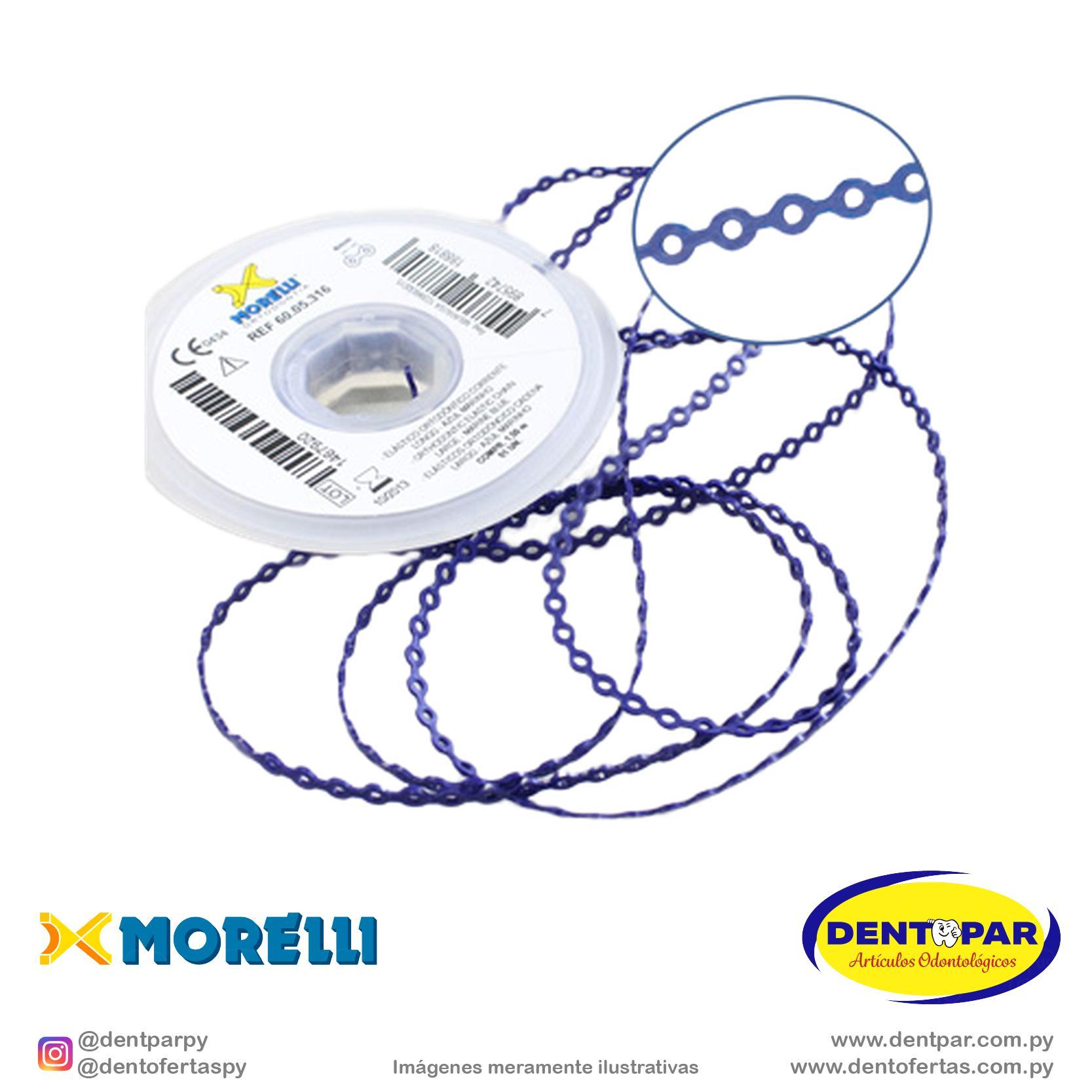 Imagen del producto Elastic cadena largo azul marino 1.5m
