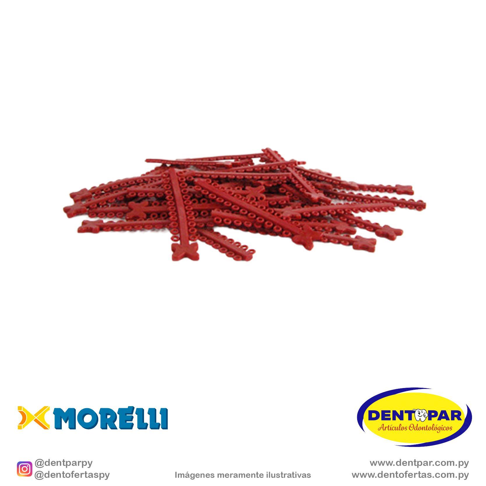 Imagen del producto Elastic modular .120 C/1000 rojo
