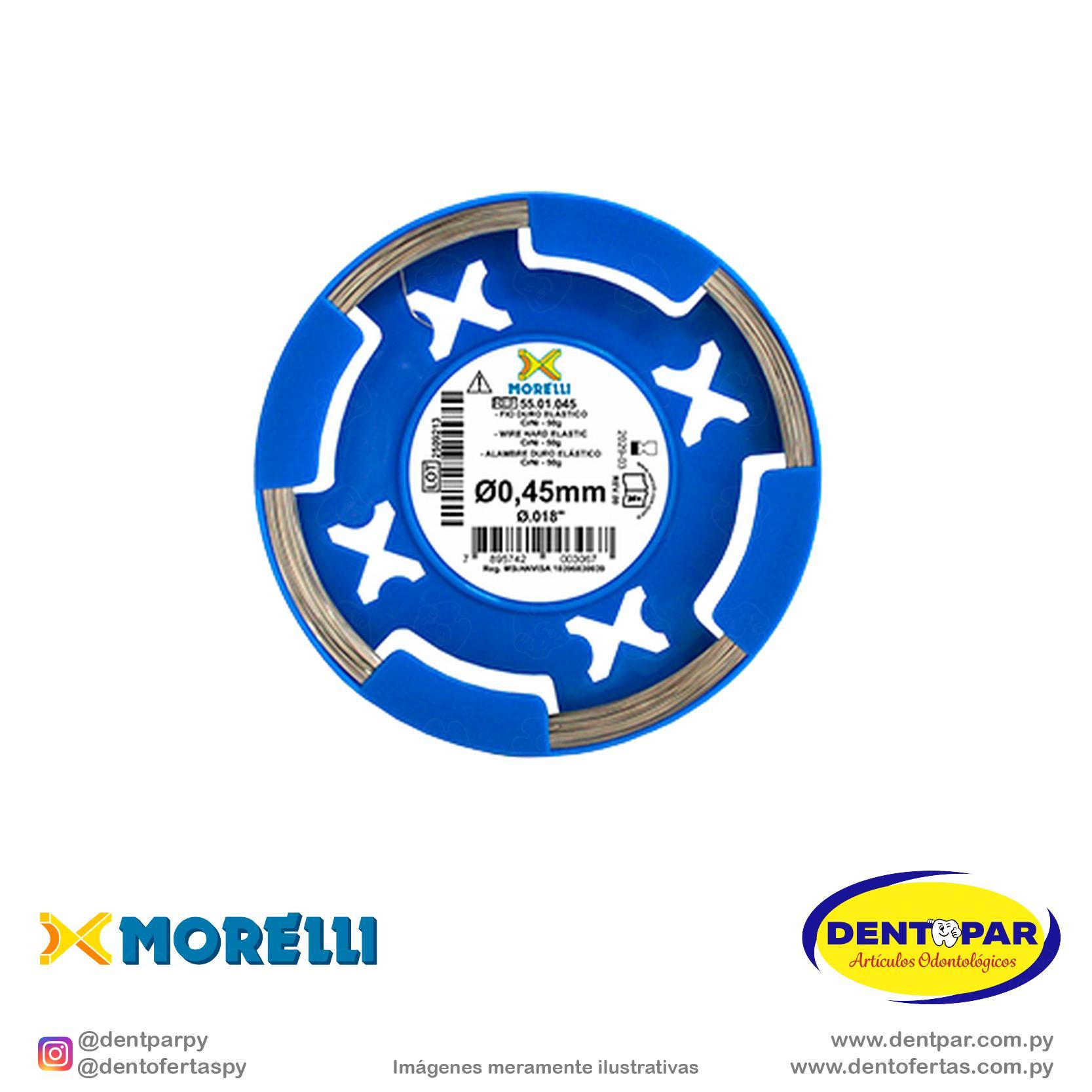 Imagen del producto Alambre de acero duro 50g .45 40m