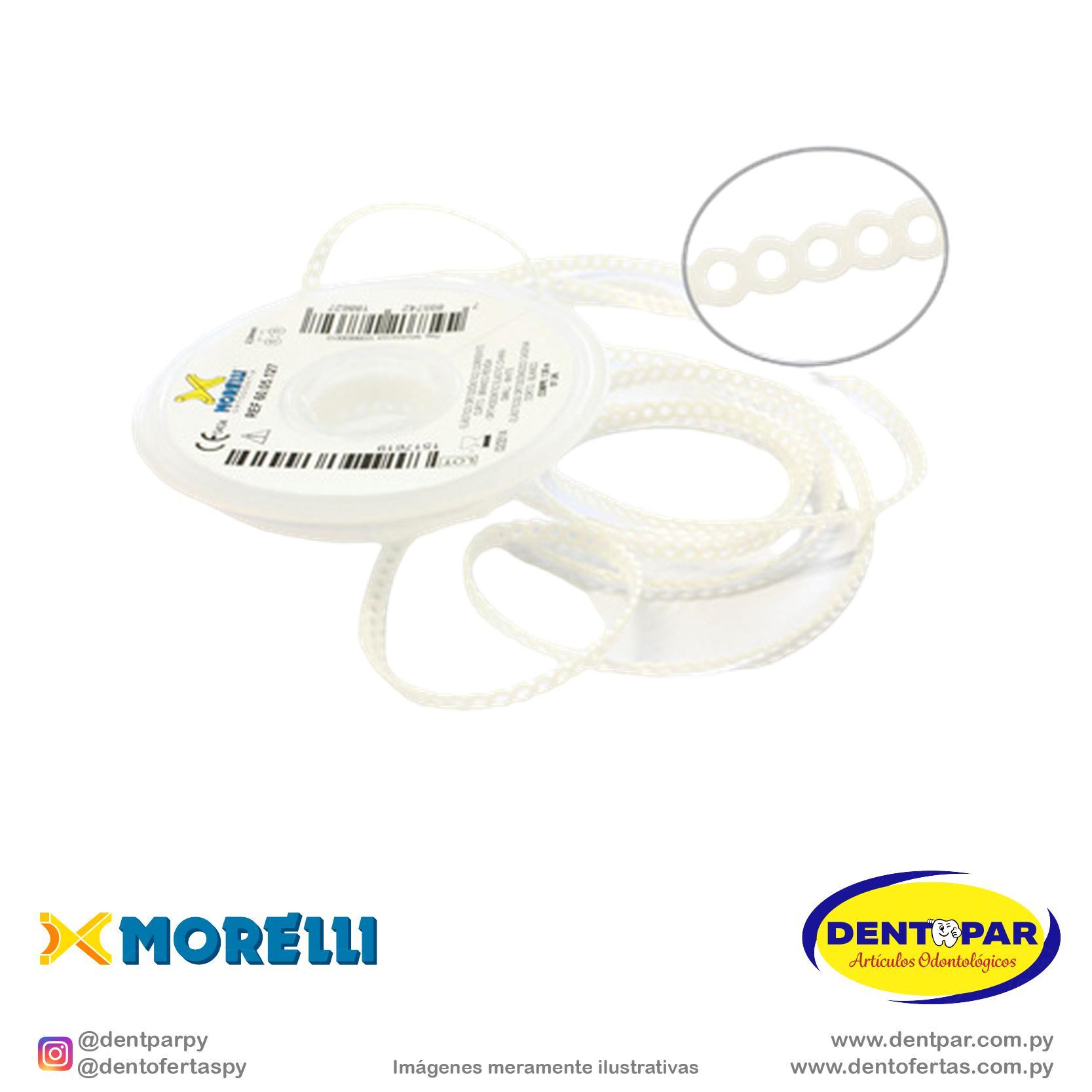 Imagen del producto Elastic cadena pequeño blanco 1.5m